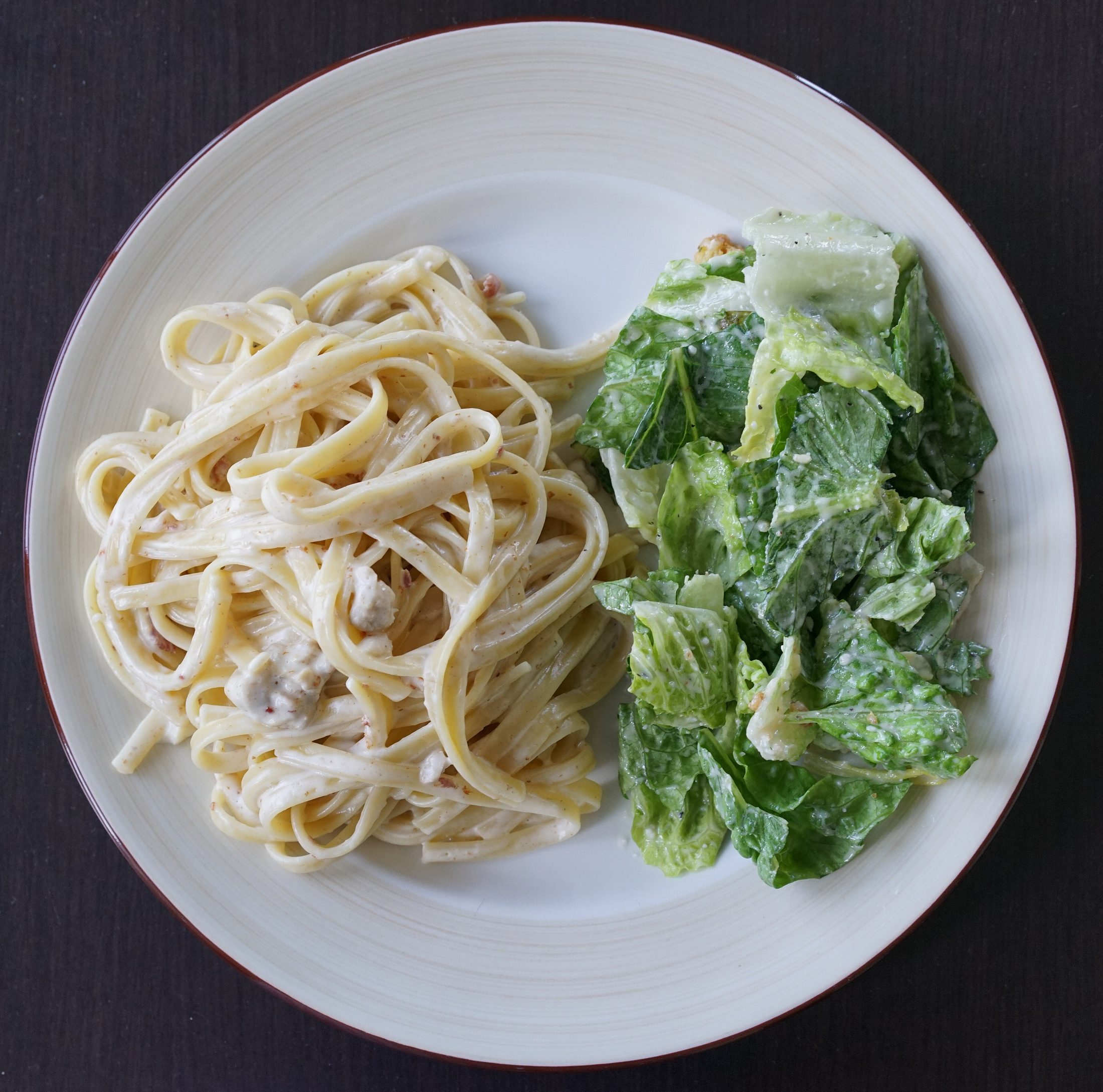 Chicken Steak with Creamy Cheese Pasta โ Juicy spiced chicken steak over velvety three-cheese pasta โ straight from his restaurant days.